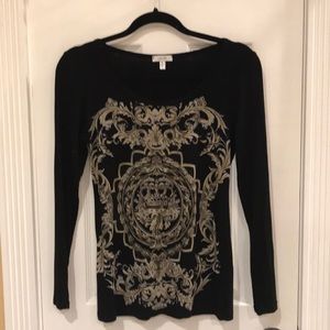 Cute Cache top wore once. Looks great with jeans.